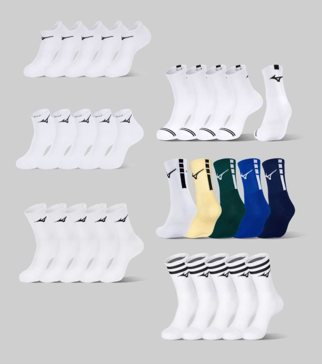 Mizuno 양말 5켤레