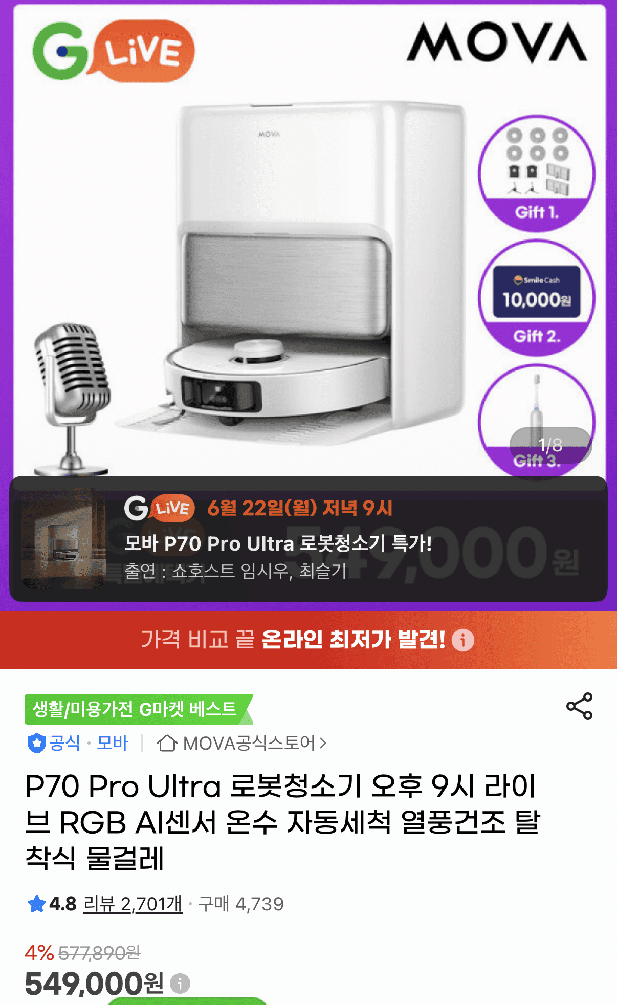 MOVA P70 Pro Ultra