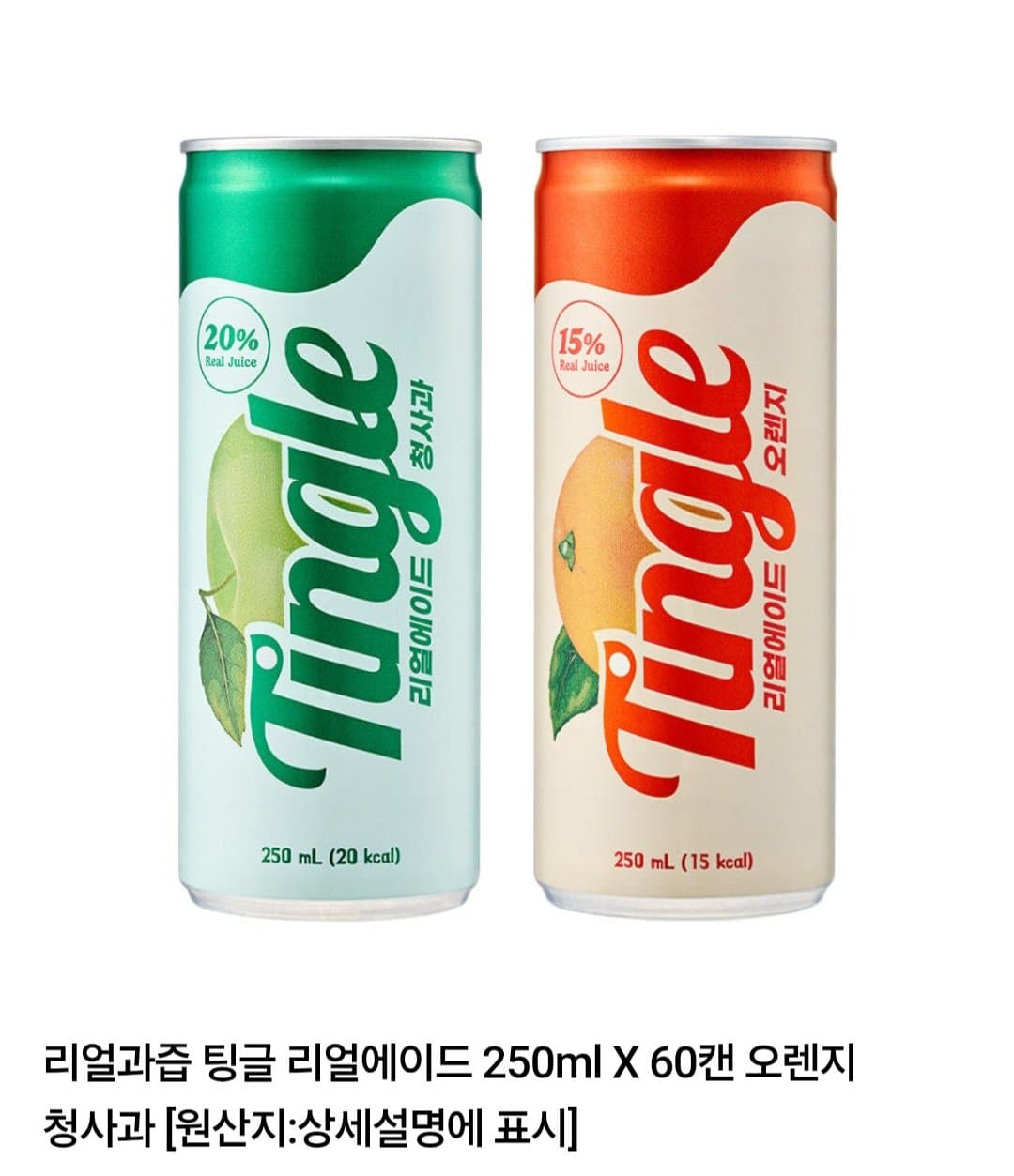 일화 리얼에이드 250ml 60캔