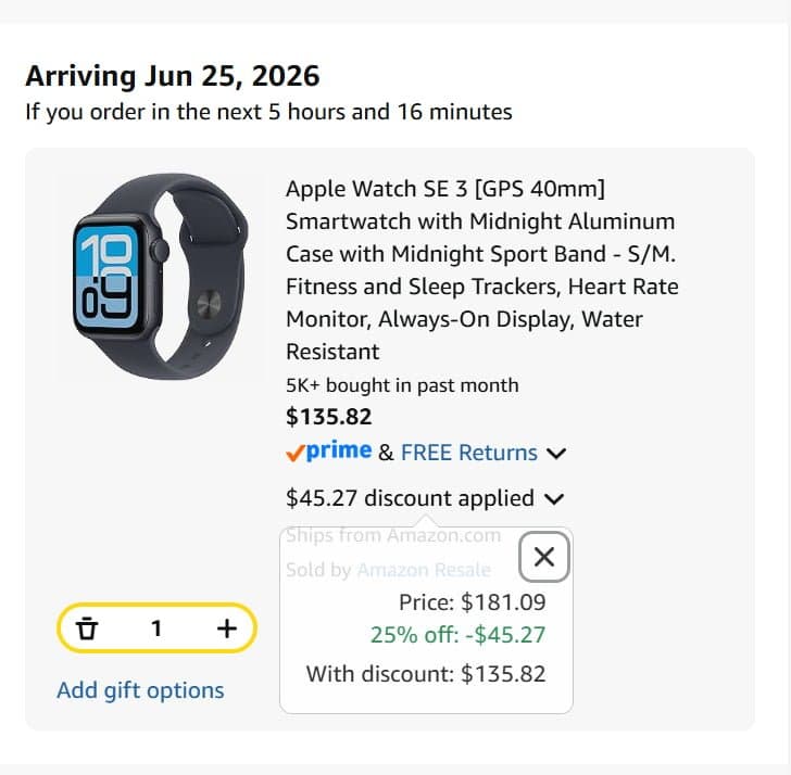 Apple Watch SE3