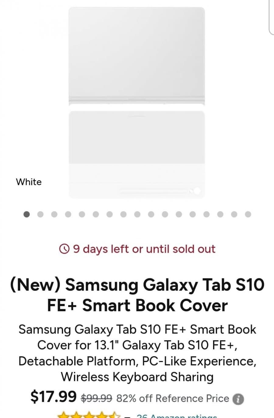 Galaxy Tab S10 FE+ 북커버