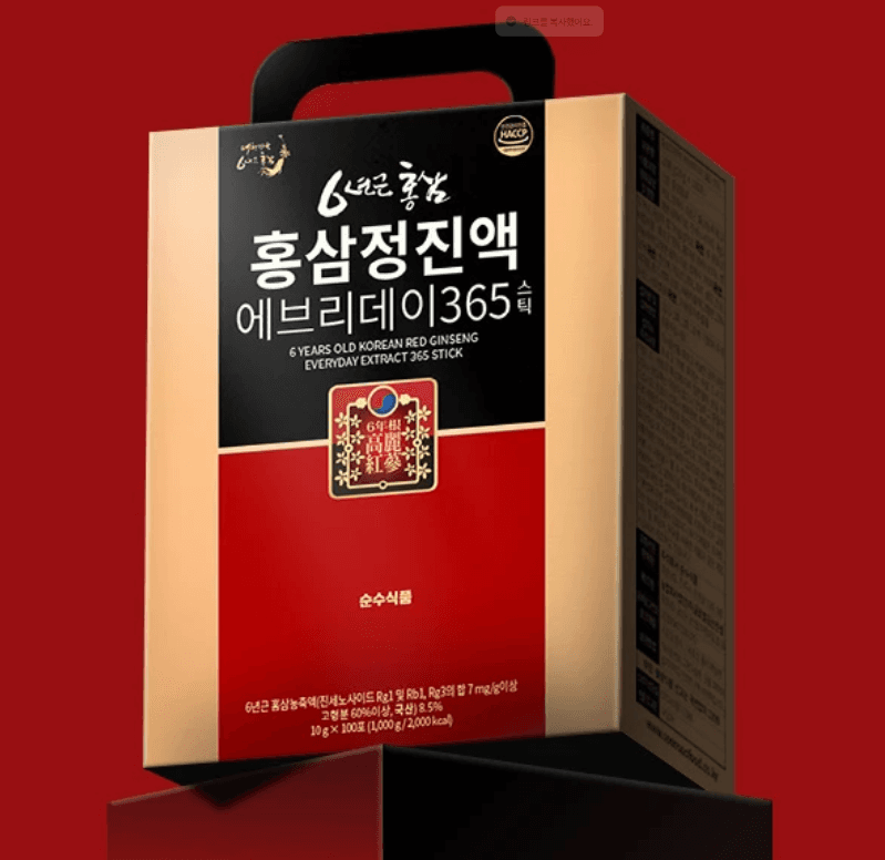 순수식품 홍삼정진액 365 100포