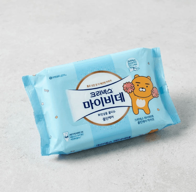 크리넥스 마이비데 클린케어 8팩