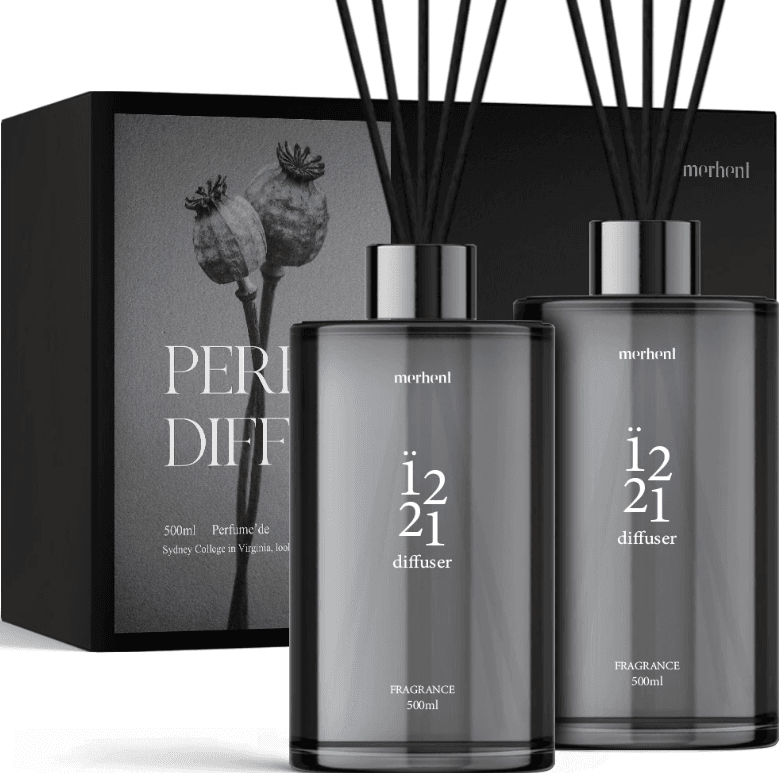 Merhent Perfume Diffuser 500ml 2-pack