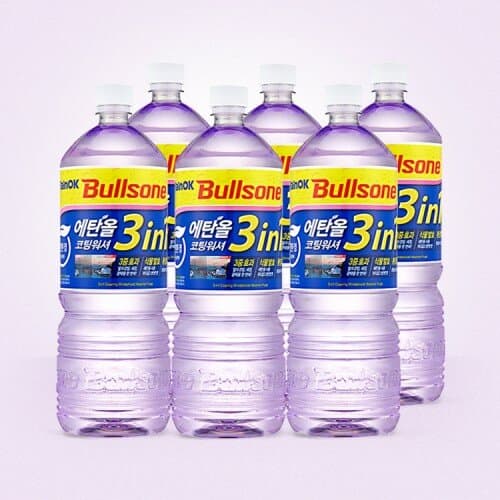 불스원 레인OK 워셔액 1800ml 6개