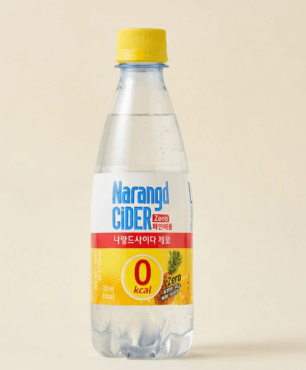 나랑드사이다 파인애플 350ml 20개