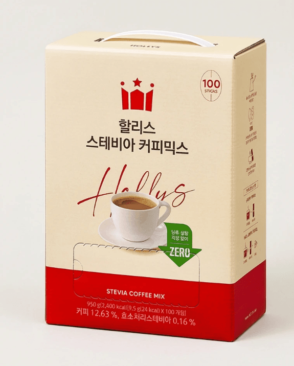 할리스 스테비아 커피믹스 100개입