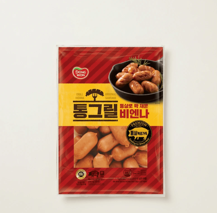 동원 통그릴 비엔나 1kg 2봉
