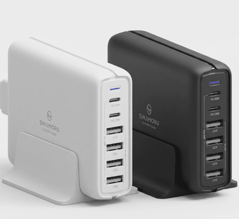 Sinjimoru 90W 6-Port USB PD Charger