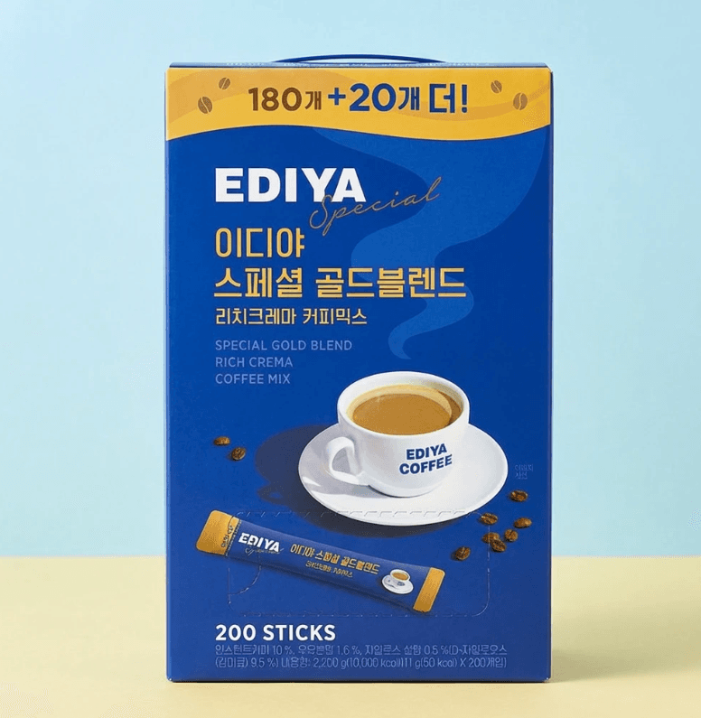이디야 골드블렌드 리치크레마 200개입