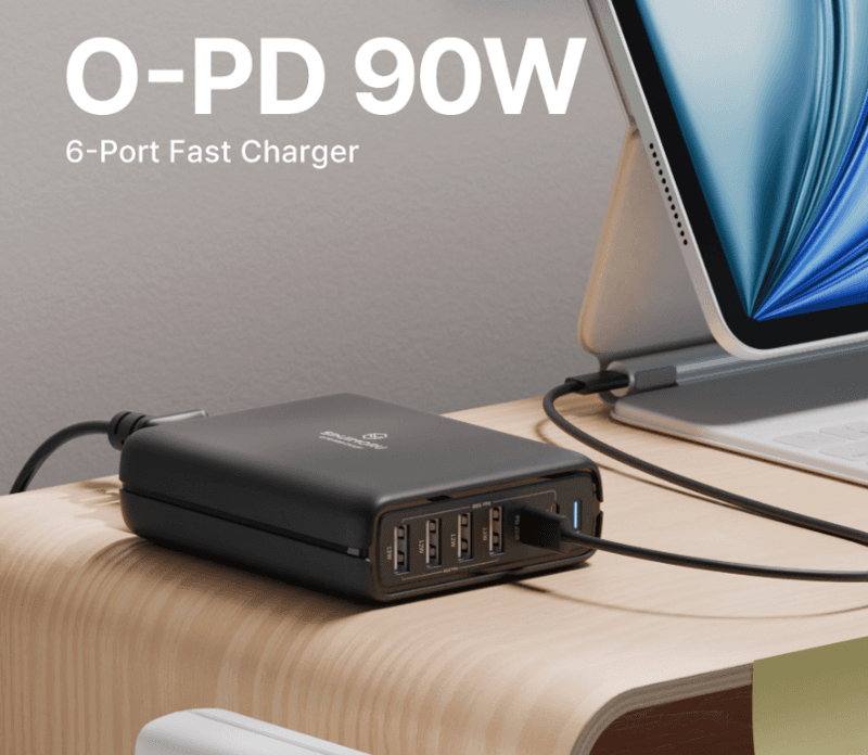 Sinjimoru 90W 6-Port USB PD Charger