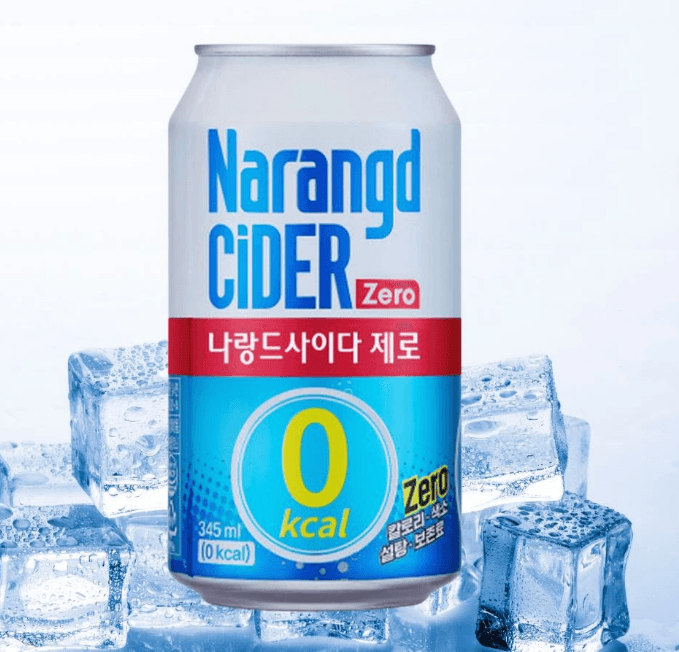 나랑드사이다 제로 345ml 24캔