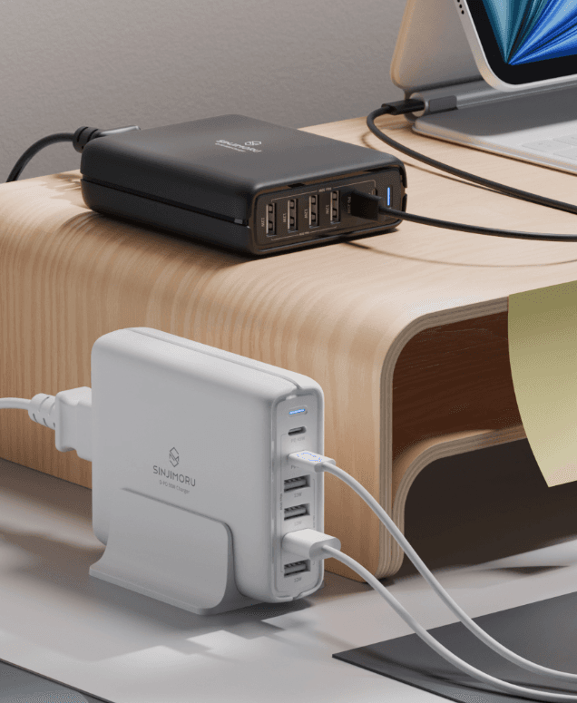 Shinjimoru 90W 6-Port USB PD Charger