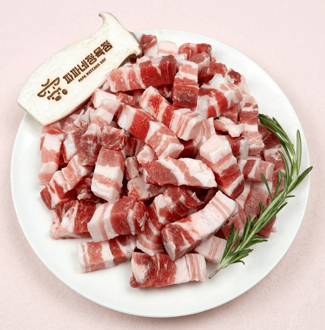 Bite-Size Pork Belly 500g × 4