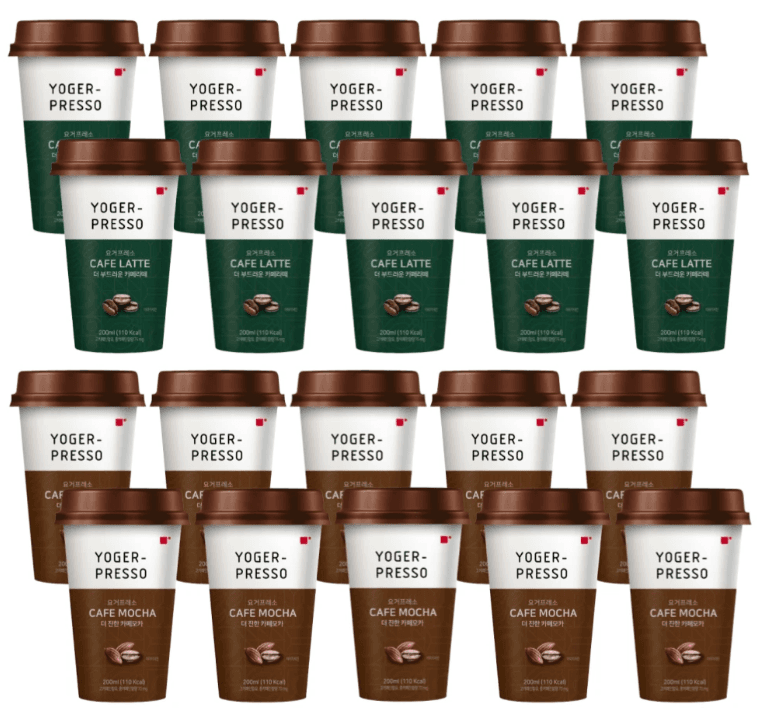 컵커피 라떼·모카 200ml 20개