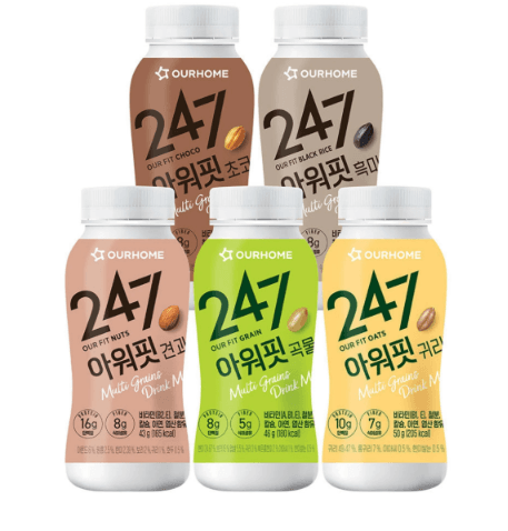 아워홈 247 아워핏 5종 세트