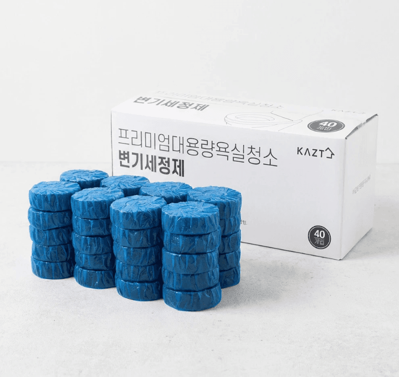 가쯔 변기세정제 50g 40개