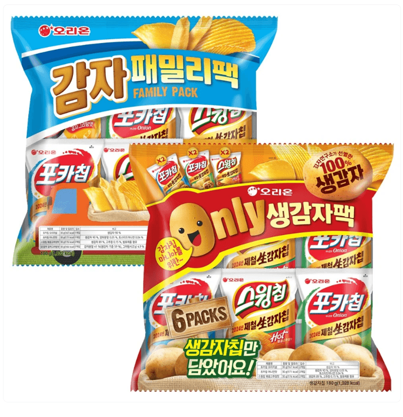 Orion Gamja Family Pack 180g