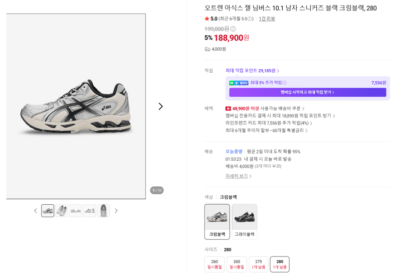 Asics GEL-Nimbus 10.1