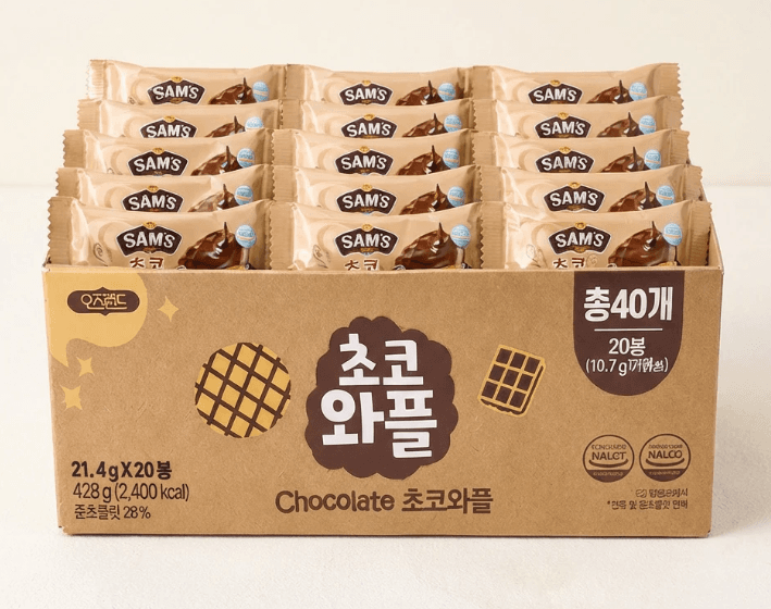 오즈랜드 초코와플 20봉
