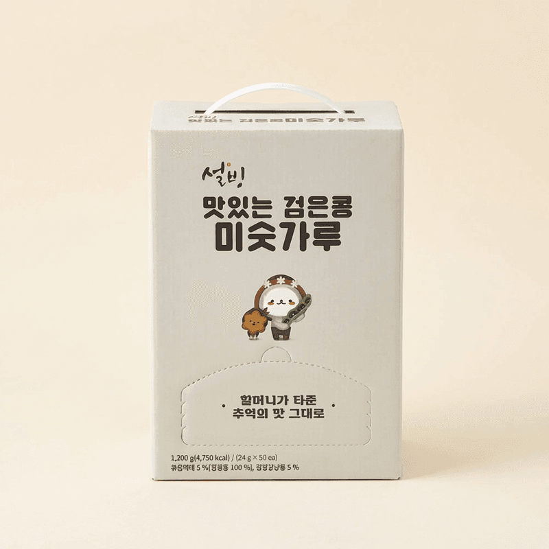 설빙 검은콩 미숫가루 50개입