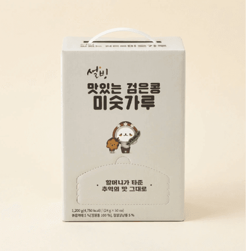 설빙 검은콩 미숫가루 50개입