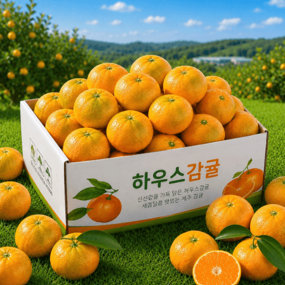 제주 하우스감귤 특품 대과 5kg
