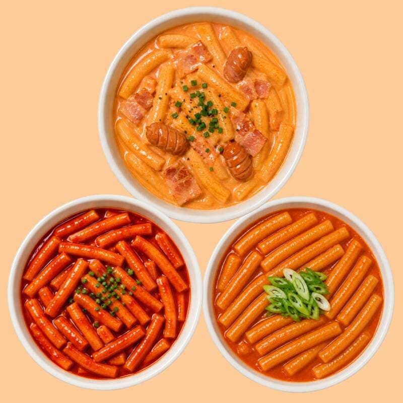 슬림떡볶이 혼합맛 세트