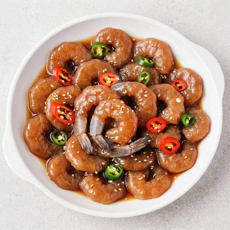 어촌명가 간장 깐새우장 1kg