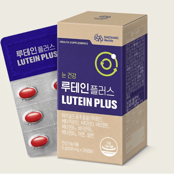 대상 루테인 플러스 30캡슐 6박스