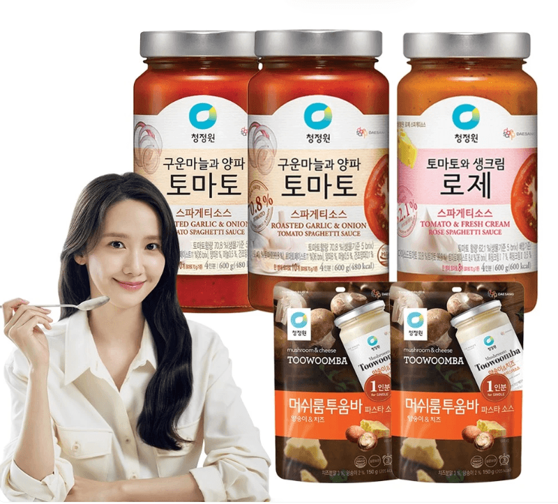 청정원 스파게티소스 3종 5개