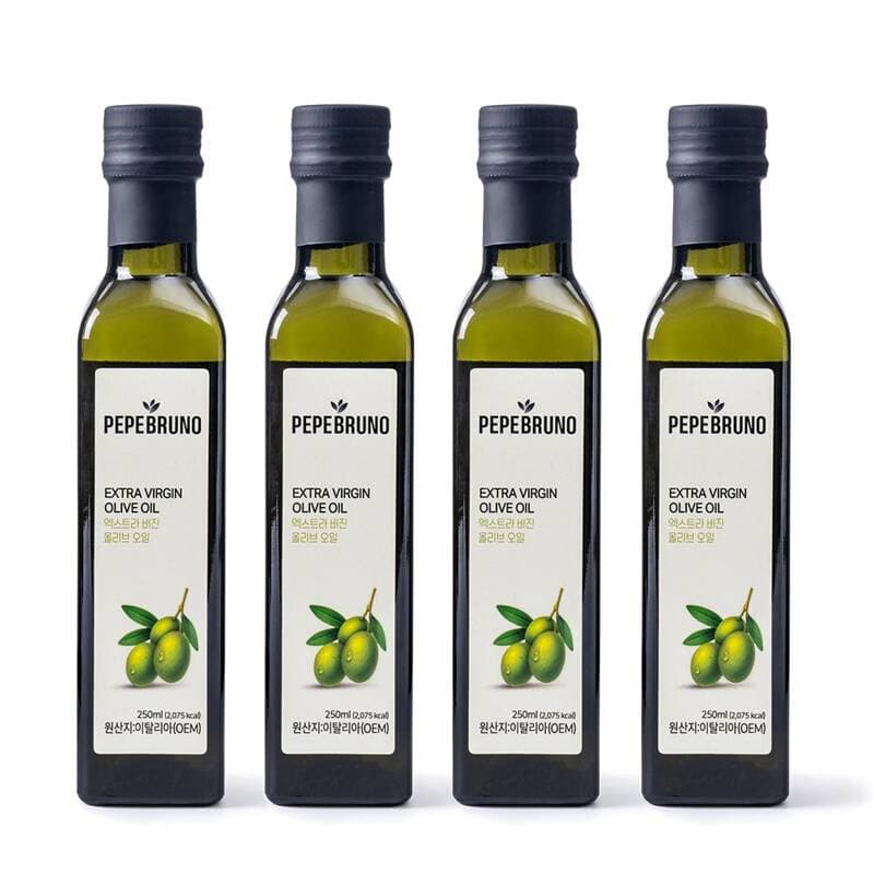 Pepebruno Extra Virgin Olive Oil 250ml 4-pack