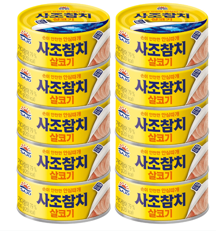 사조 살코기 참치 100g 10개