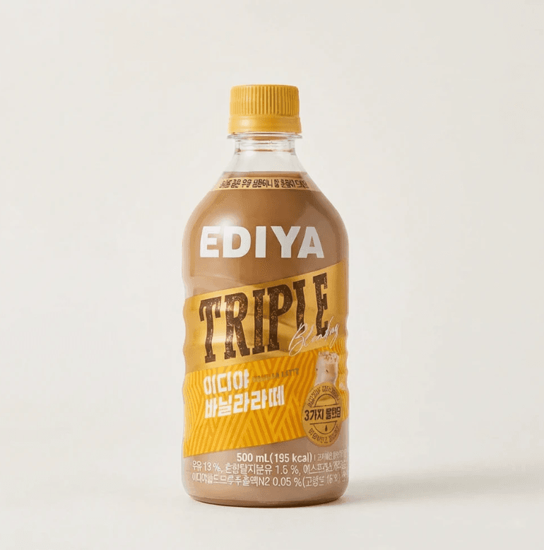 이디야커피 바닐라 라떼 500ml 12개