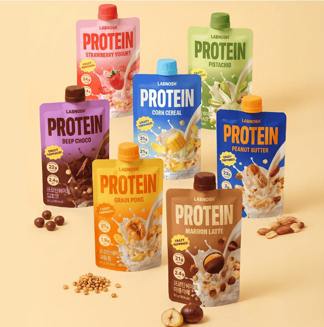 Labnosh Protein Shake 7-Flavor Mixed Starter Pack