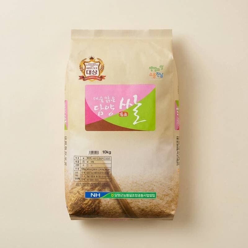 대숲맑은 담양쌀 특등급 10kg