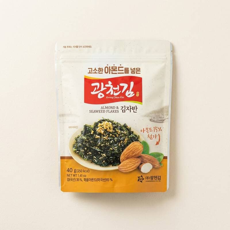 광천김 아몬드 김자반 40g 10봉