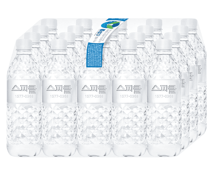 스파클 생수 무라벨 500ml 80개