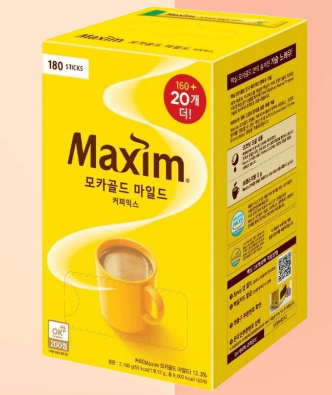 맥심 모카골드 마일드 180개입