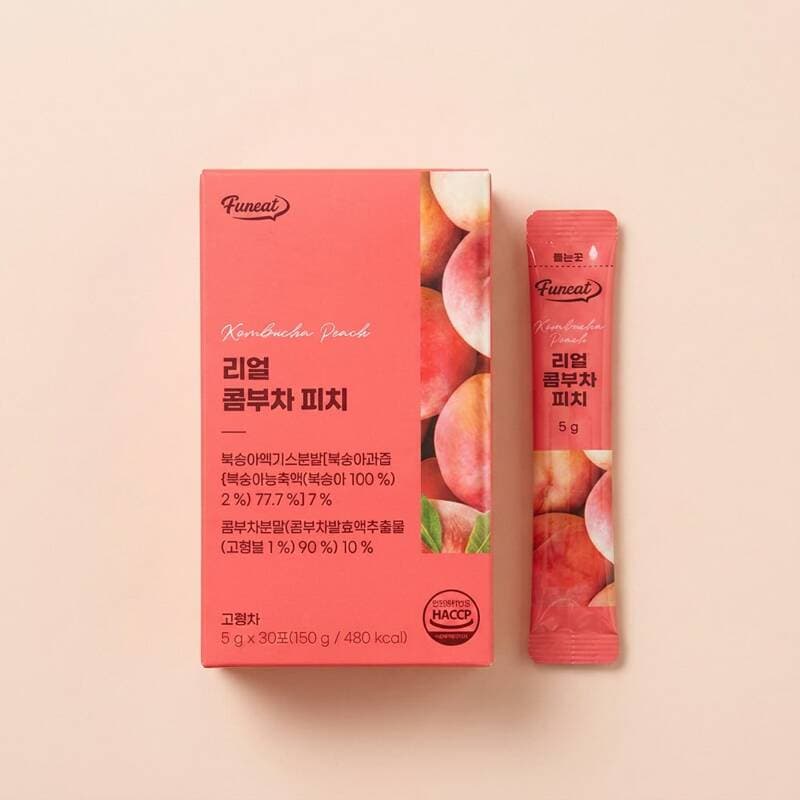 퍼니트 리얼 콤부차 피치 30포