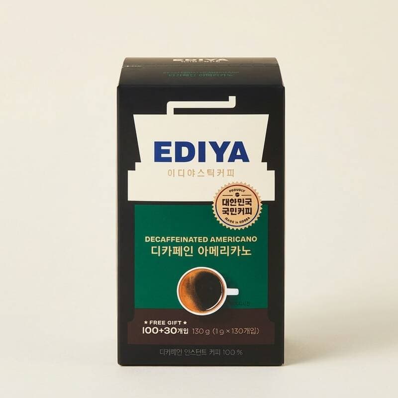 이디야 디카페인 아메리카노 130개입