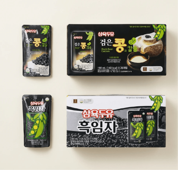 삼육두유 검은콩+흑임자 190ml 80개