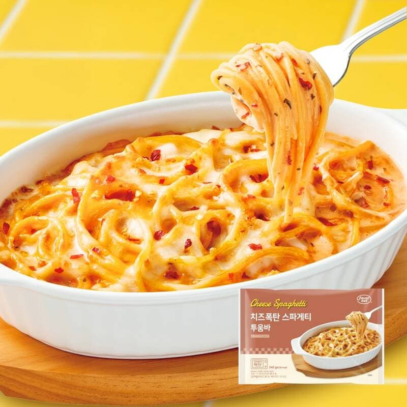 페이보잇 치즈폭탄 스파게티 투움바 340g 4개