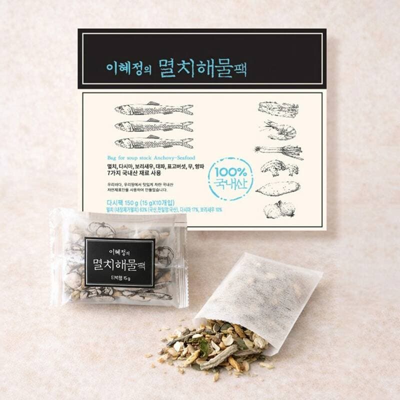 Bigmama Hyejeong Anchovy Dashipack 150g 2pk