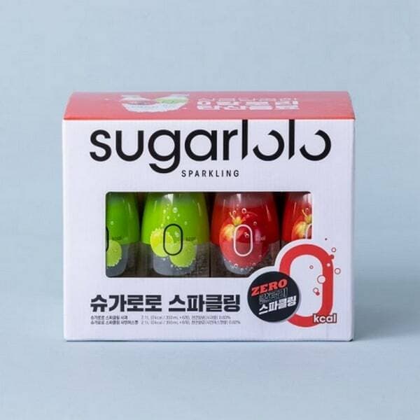 슈가로로 스파클링 버라이어티팩 350ml 12개입
