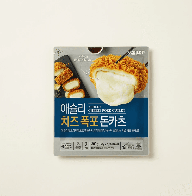 애슐리 치즈 폭포 돈카츠 300g 2팩