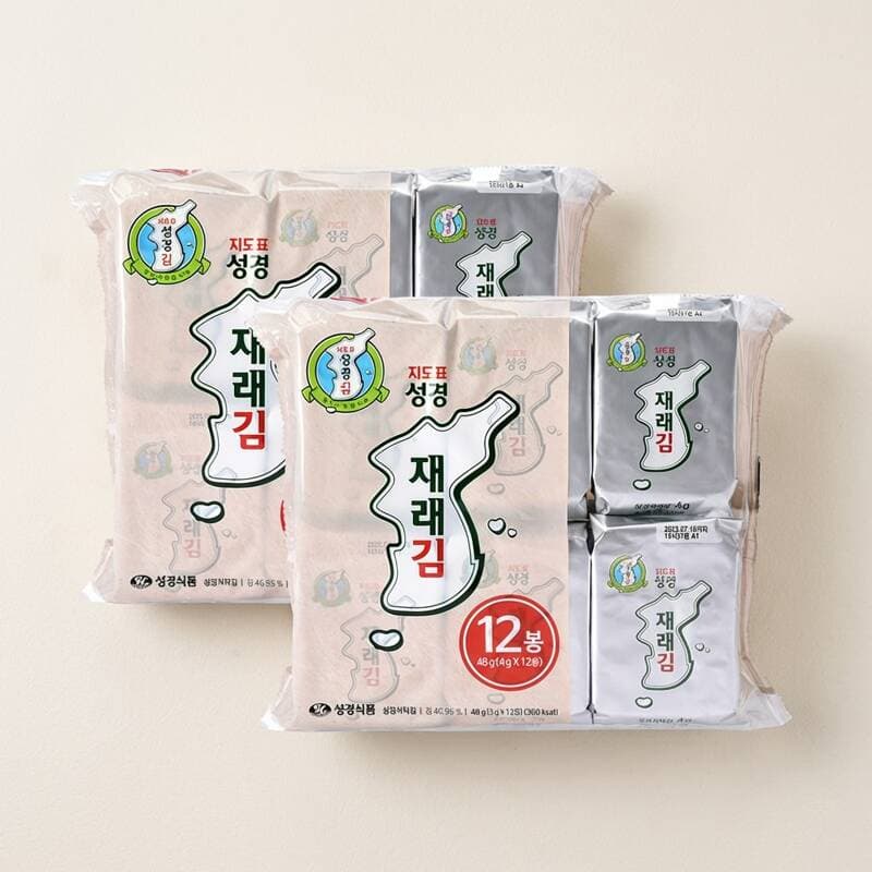 지도표 성경김 재래 식탁김 4g 24봉