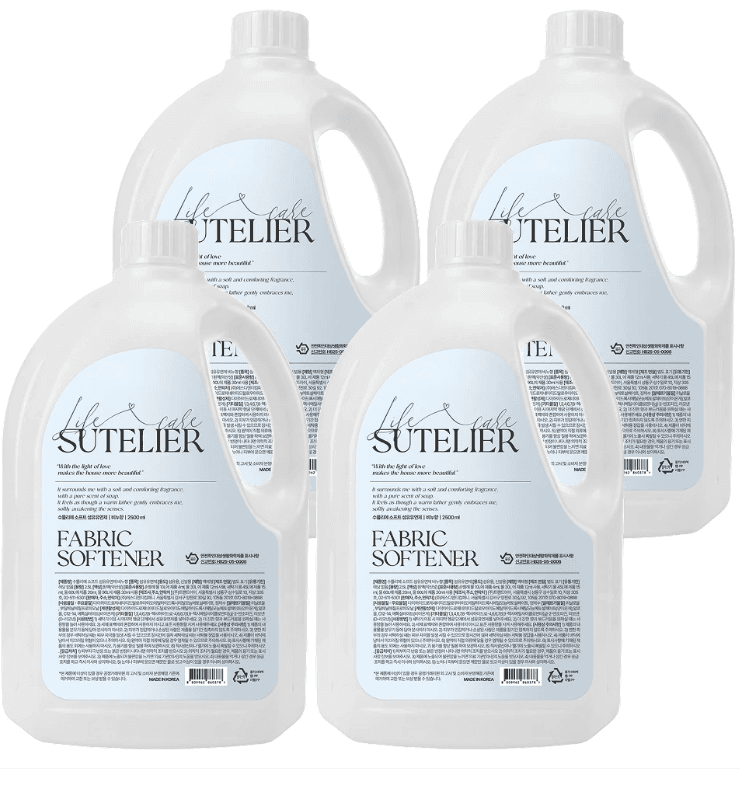 수뜰리에 소프트 섬유유연제 비누향 2.5L