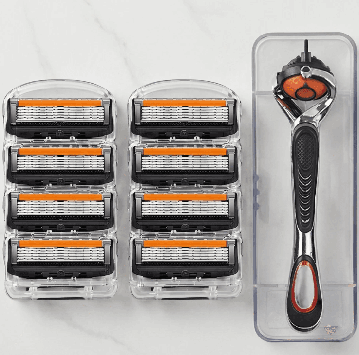 집드리 질레트 호환 5중날 면도기 세트