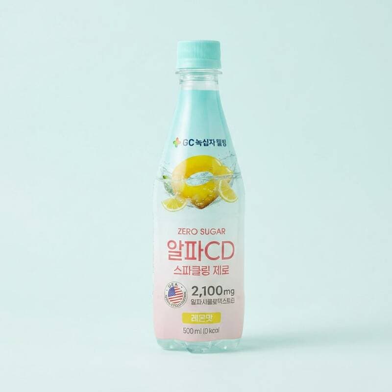 GC녹십자웰빙 알파CD 스파클링 제로 500ml